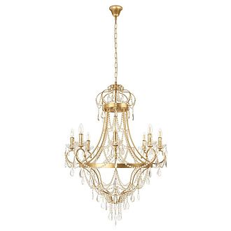 Подвесная люстра 82 см, Loft IT Foil 10430/8, золото