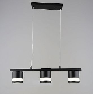 Люстра L540 x W85 x H700, мм, 3 x 15W (45W), BK (Черный) Rilon 6670/3 BK