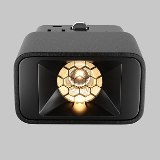 Светильник на шине 3,6*2,1*4,5 см, LED, 2W, 3000К, Maytoni Technical Points S TR100-2-2W3K-S-B черный