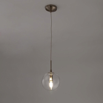 Светильник подвесной 15 см Citilux Томми CL102011, матовый хром