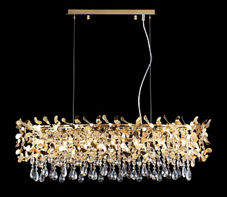 Люстра 100*30 см, Crystal Lux ROMEO SP8 GOLD L1000 Золотой