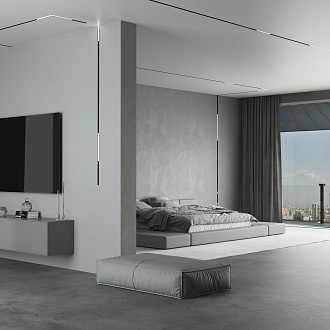 Трековый светильник Slim Magnetic L02 20W 4200K черный 85002/01 Elektrostandard