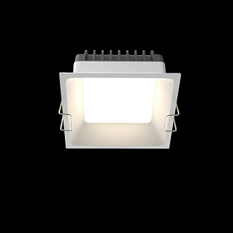 Светильник 11 см, 12W, 3000-6000K, Technical DL056-12W3-4-6K-W, белый, вр 10,4*10,4 см