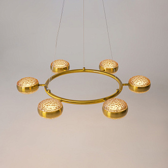 Подвесной светильник 78*78*310 см, LED, 60W, 3000К, Maytoni Mind MOD299PL-L60BS3K латунный