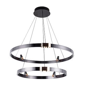 Подвесной светильник 10*80 см, 1*LED, 64W, 3000K Arte Lamp Cesare A1993SP-64BK, Черный