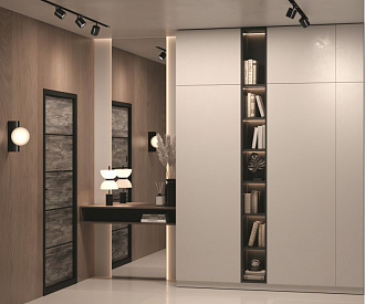 Настольный светильник  22 см, LED 11W, 3000К, Черный Maytoni Kyoto MOD178TL-L11B3K