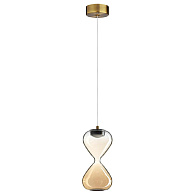 Подвесной светильник 10 см, 4W, 4000K, Odeon Light Pendant Glessi 5093/4L, бронза
