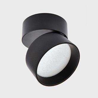 Накладной спот 10 см, 15W, 3000K, Italline IT02-006 black 3000K, черный
