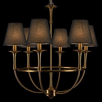 Подвесная люстра 64 см, Loft IT Lattice 10435, бронза