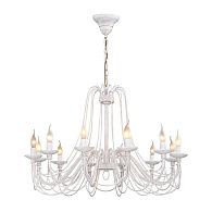 Подвесная люстра F-Promo Chateau 2164-12P, D920*H650/1350, белый с золотом