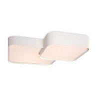 Светильник 50*50*-9 см, *LED*84W, 3000-7000K, Freya Площадь/Square FR6095CL-L84W, Белый