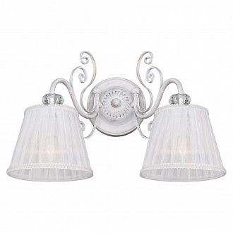 Бра F-Promo Amanda 2150-2W, D280*W400*H240, белый с золотом