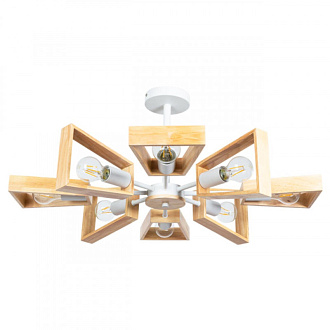 Люстра на штанге 75 см Arte Lamp BRUSSELS  A8030PL-8WH белый