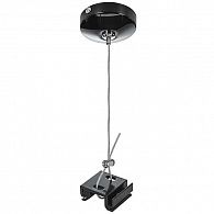 Подвес Lightstar BARRA 504177 универсальный трековый 1,5 м для однофазных и трехфазных треков ЧЕРНЫЙ, шт