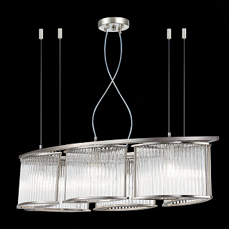 Люстра подвесная 89*33 см, ST LUCE VELLETRI SL1627.103.06 Хром
