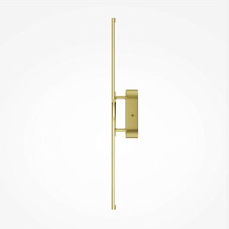 Бра 8,6*9,7*63 см, LED, 6W, 3000К, Maytoni Renaissance MOD256WL-L5BS3K1 латунный