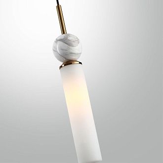 Подвесные 65,2*8*45,2-245,2 см, 1*E14*40W, Odeon Light Lolla 4359/1, бронзовый