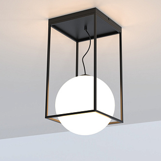 Светильник 28,5*28,5*53,5 см, E27 * 1 20W,  Mantra Desigual 7604, черный