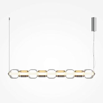 Подвесной светильник 12*18*330 см, LED*22W, 3000K, Maytoni Ritmo MOD381PL-L45CH3K, хром