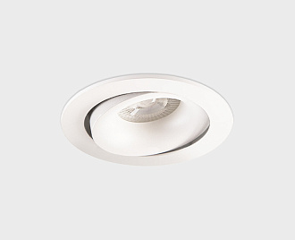 Встраиваемый светильник Italline M02-026029 white белый, вр 9,5 см