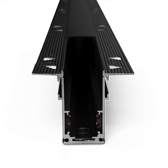 Шинопровод встраиваемый черный 2м Slim Magnetic 85087/00 Elektrostandard