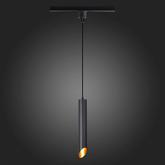 Трековый однофазный светильник 6 см ST LUCE ST152.416.01 Черный