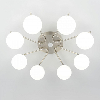 Люстра 78*20 см, LED*90 W, 3000-5500 К, Матовый хром Citilux Адам CL228A181