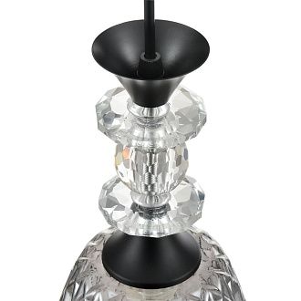 Светильник подвесной 80 см, 1*E27*60W, Lumion Elenika 8057/1A, черный