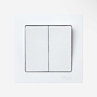 Радиовыключатель клавишный HiTE PRO BASE-2 (Черный, без рамки) HPSW-BASE2-BL