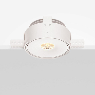 Встраиваемый светильник 9,9*9,9*4,9 см, LED, 9W, Maytoni Technical Move DL060-9W3-4-6K-TRS-W белый, вр 11 см