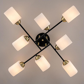 Люстра 79 см Citilux Генри CL130285 черный/бронза