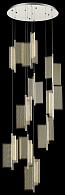 Светильник подвесной Wertmark Hedda WE454.10.103, 80*80 см, хром