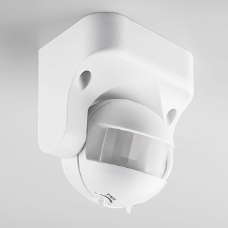 Инфракрасный датчик движения 12m 1,8-2,5m 1200W IP44 180° SNS-M-08 белый Elektrostandard