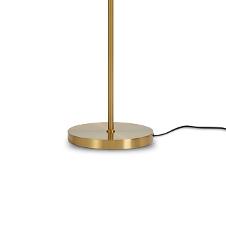 Торшер 150 см, 19W, 3000K, Freya Borbon FR5442FL-L13B, латунь