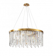 Подвесная люстра Stilfort Venecia 2113/03/12P, диаметр 80 см, золото