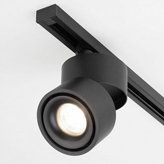 Трековый светодиодный светильник для однофазного шинопровода Klips Черный 15W 4200K LTB21 Elektrostandard