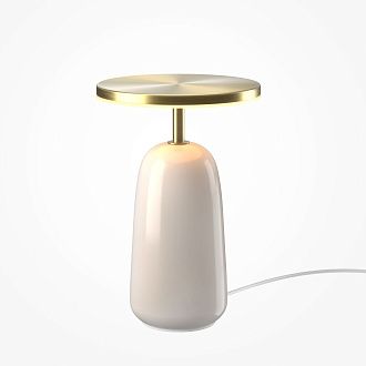 Настольная лампа *20*-13 см, *LED*6W, 3000K, Maytoni Umbra MOD522TL-L6BG3K, Бежевый