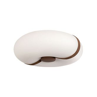 Потолочный светильник 33 см, 7W, 3000K, LOFT IT Bolina 10473, коричневый
