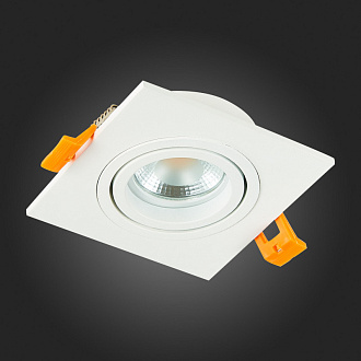 Встраиваемый светильник 9/8 см, GU10, IP20 ST LUCE ST251.508.01 Белый, вр 8 см