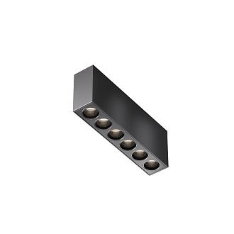 Потолочный светильник 3*5 см, *LED*12W, 0K, Maytoni Points C066CL-12W3-6K-B, Черный