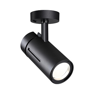 Светильник 20*9 см, LED 30W, 4000K Novotech Dep 358597 черный