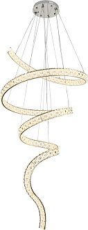 Каскадная люстра 100*390 см,  LED, 150W, 3000-6000K, Stilfort Spayd 4021/09/20P хром
