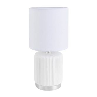 Настольная лампа 13*13*27 см, 1*E14*40W, Lumion Kaisa 8178/1T, белый