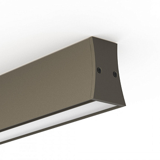 Линейный светильник 40,66*4,7*6,8 см, LED *  14W, 3000К Mantra Hanok 7953, коричневый