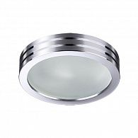 Встраиваемый светильник NOVOTECH DAMLA 370388, GX5.3, хром, вр 6,5 см