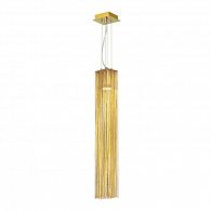 Подвесной светильник Odeon Light Luigi 4137/1 золото, диаметр 8 см