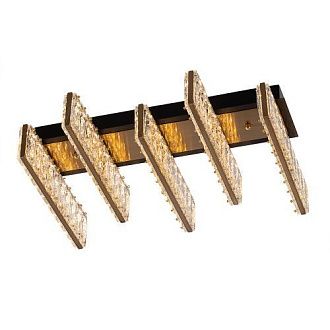 Светильник 49 см, 36W, 3000K, Citilux PALANT CL325252 LED, черный-бронза