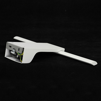 Бра настенное 40*18*5 см, 1*led*8W 3000K Lussole Bibb LSP-7203 белый