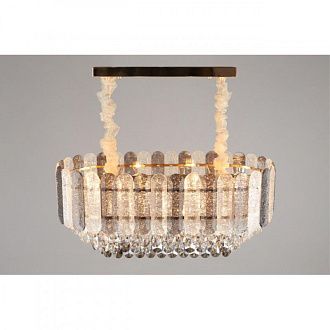 Подвесная люстра 75*39*50-85 см, E14, 40W, Aployt Rozel APL.770.03.11, золотой