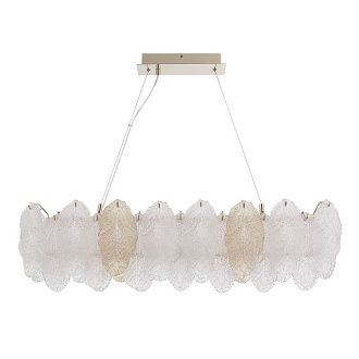 Подвесная люстра 95*16*-170 см, 1*LED, 24W, 3000K, ST-Luce Lightsome SL6135.233.01, золотой